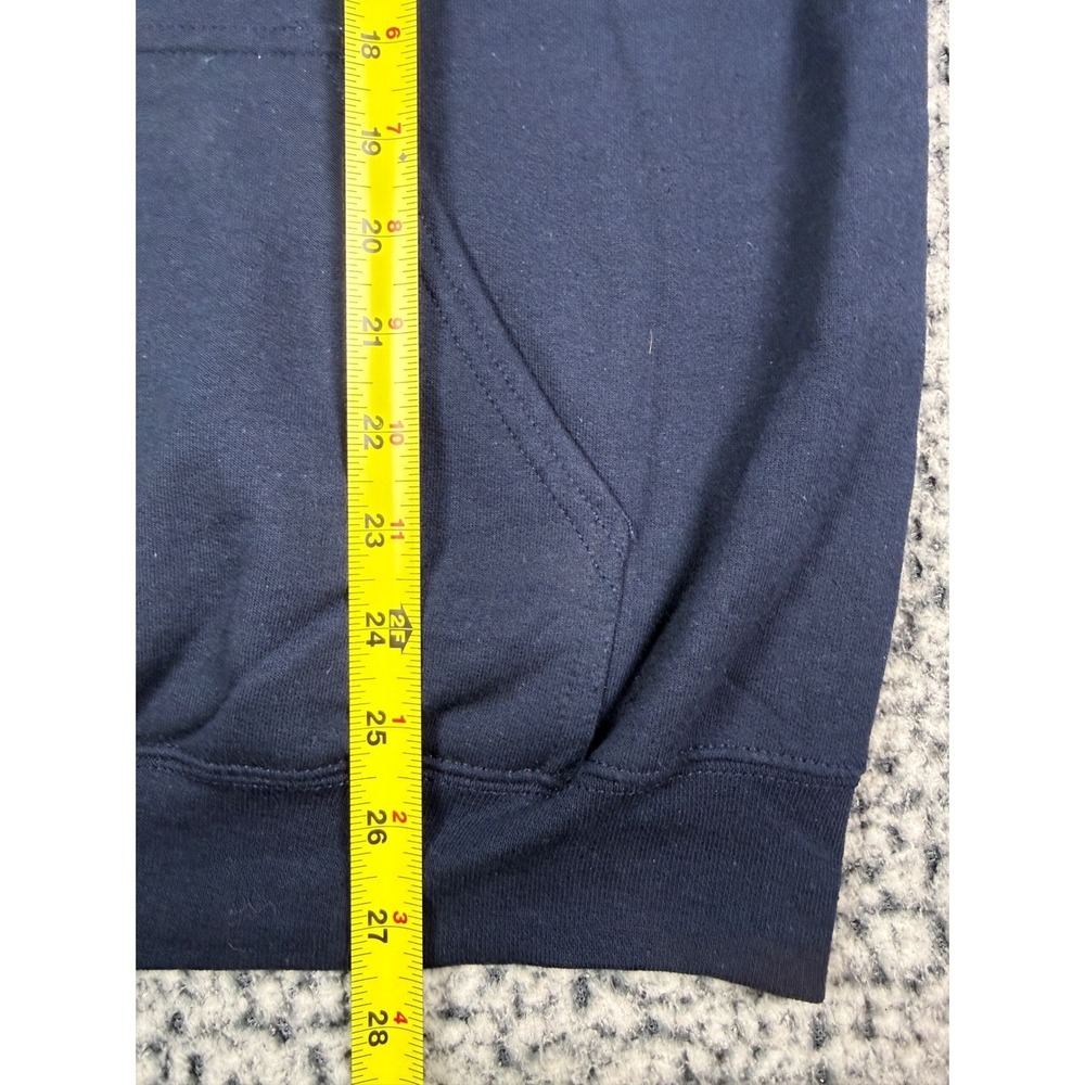 New Orleans Pelicans NBA Team Apparel Navy Blue Hoodie Sweatshirt Mens Large NWT - Picture 5 of 6
